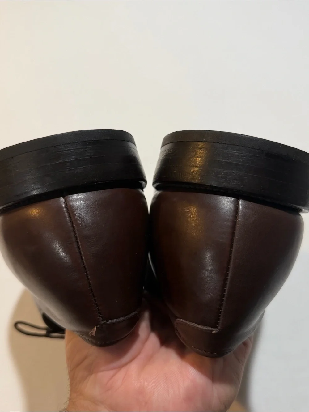 Vintage Allen Edmonds Fifth Avenue 5795 Brown Leather  Oxford Shoes 11.5 E
